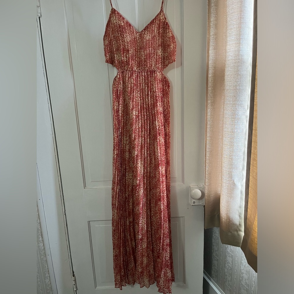 Women’s spaghetti strap Express dress/gown size small